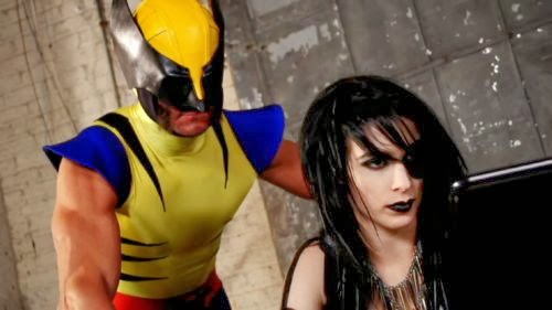 Aiden Ashley es Domino en "Wolverine XXX"