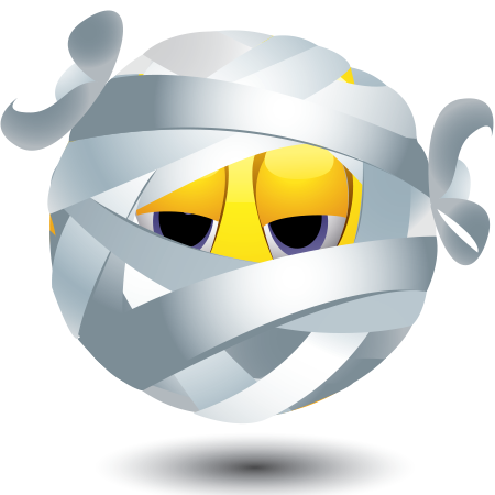 Emoticon is wrapped up