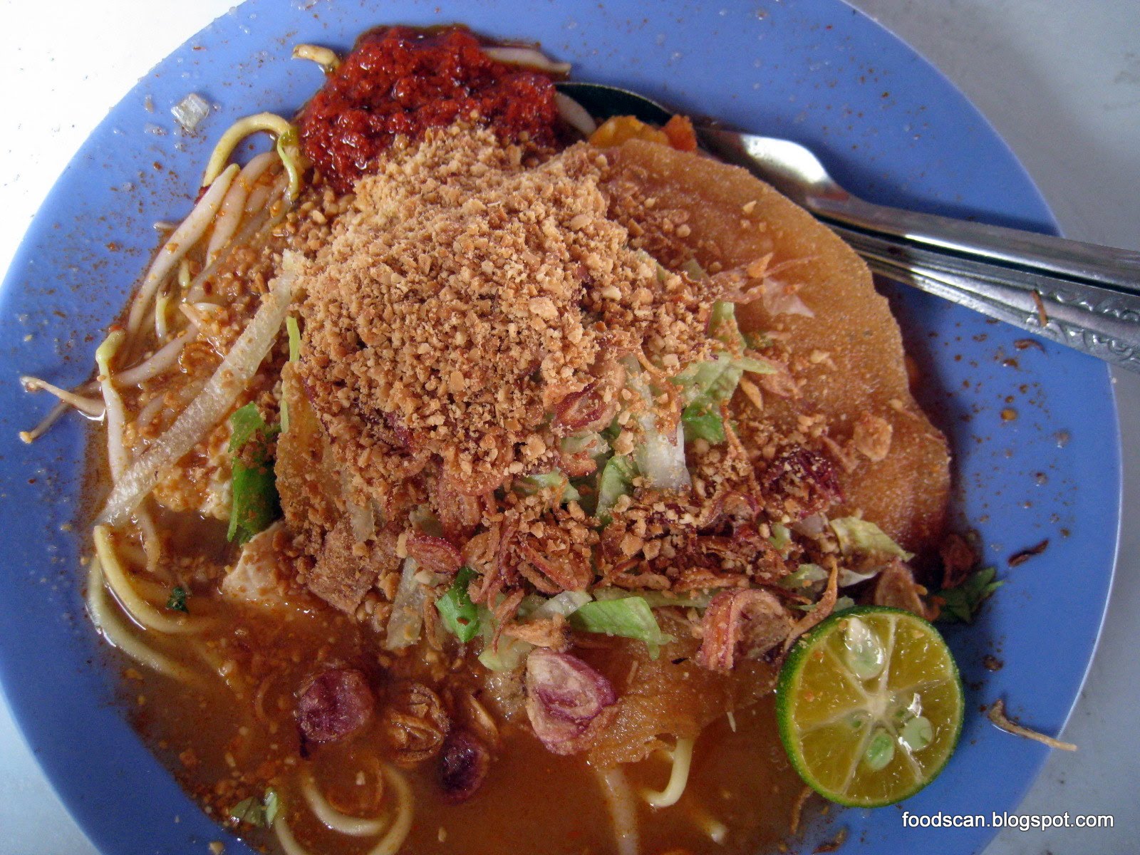 Raja Uda Famous Jawa Mee Food Scan