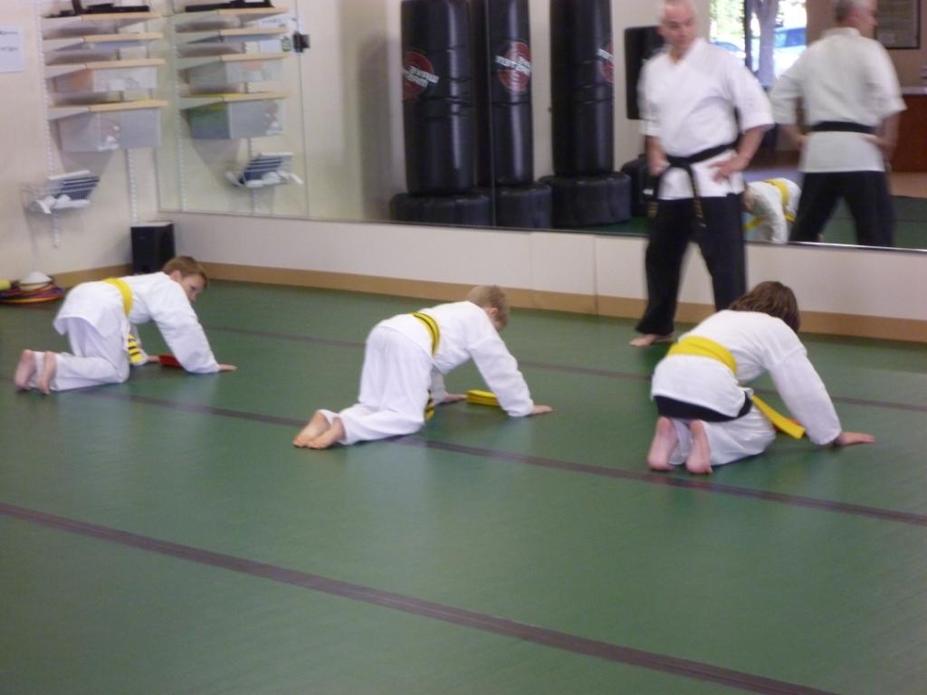 Savor The Days Karate Yellow Belt Test