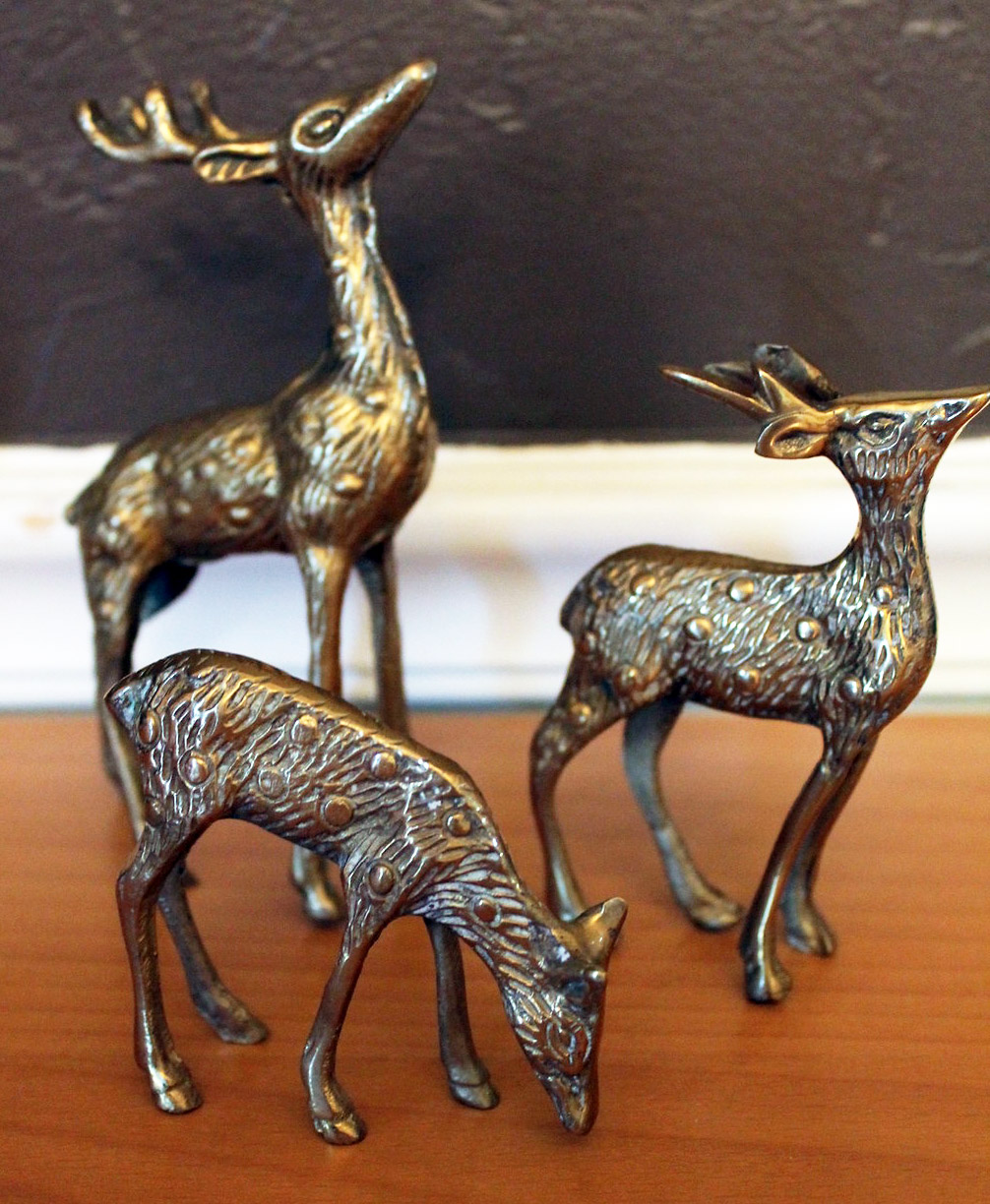 Vintage Goodness 1.0 Featured Collectible Vintage Deer Figurines
