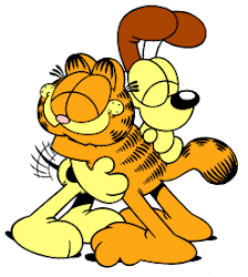 Garfield y Odie