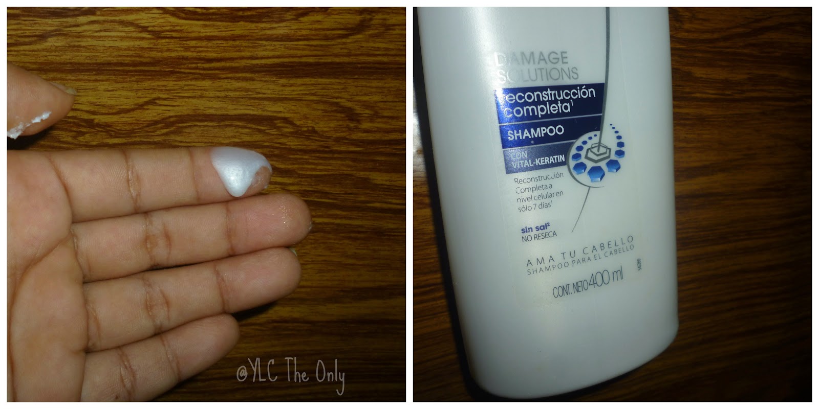 YLC The Only Mi experiencia con El Shampoo Dove Damage solutions Sin sal.