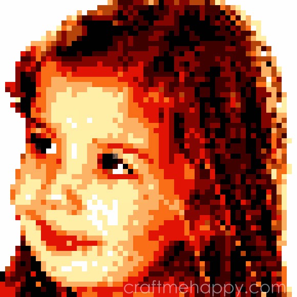 Craft me Happy! How to create your own Hama bead portrait