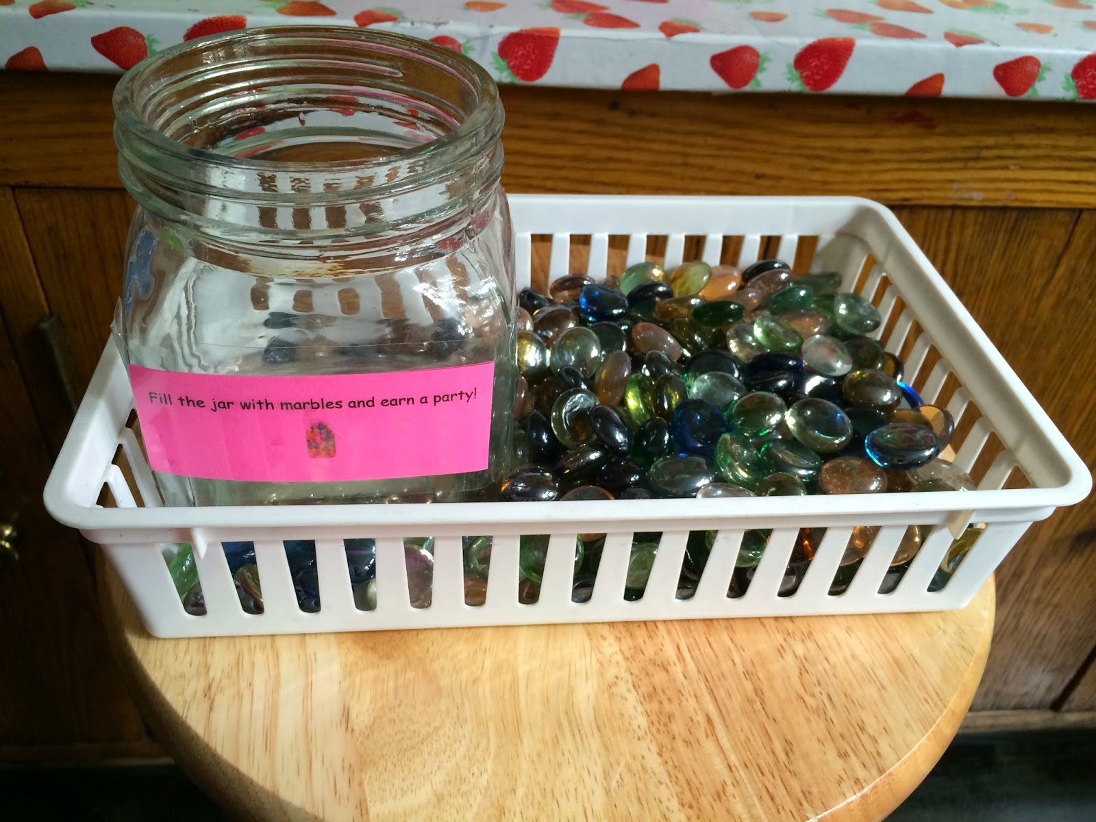 Wild About First Grade Whole Class Reward System Marbles in a Jar
