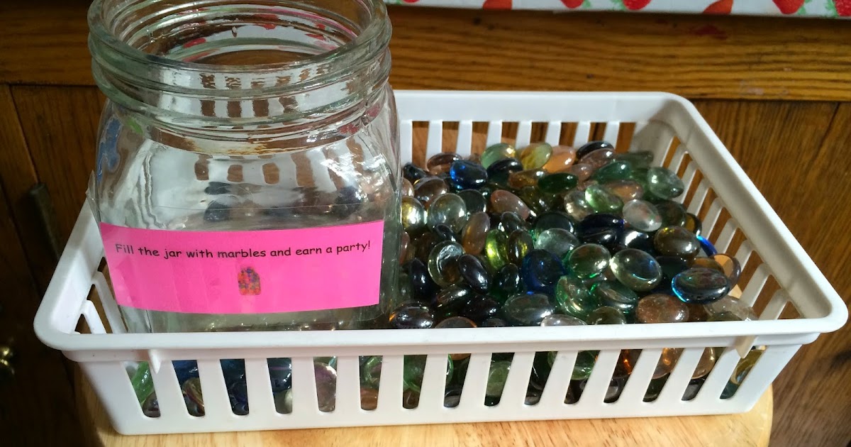 Wild About First Grade Whole Class Reward System Marbles in a Jar