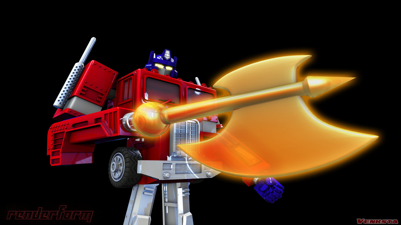 Transformers Matrix imagenes Optimus Prime's axe