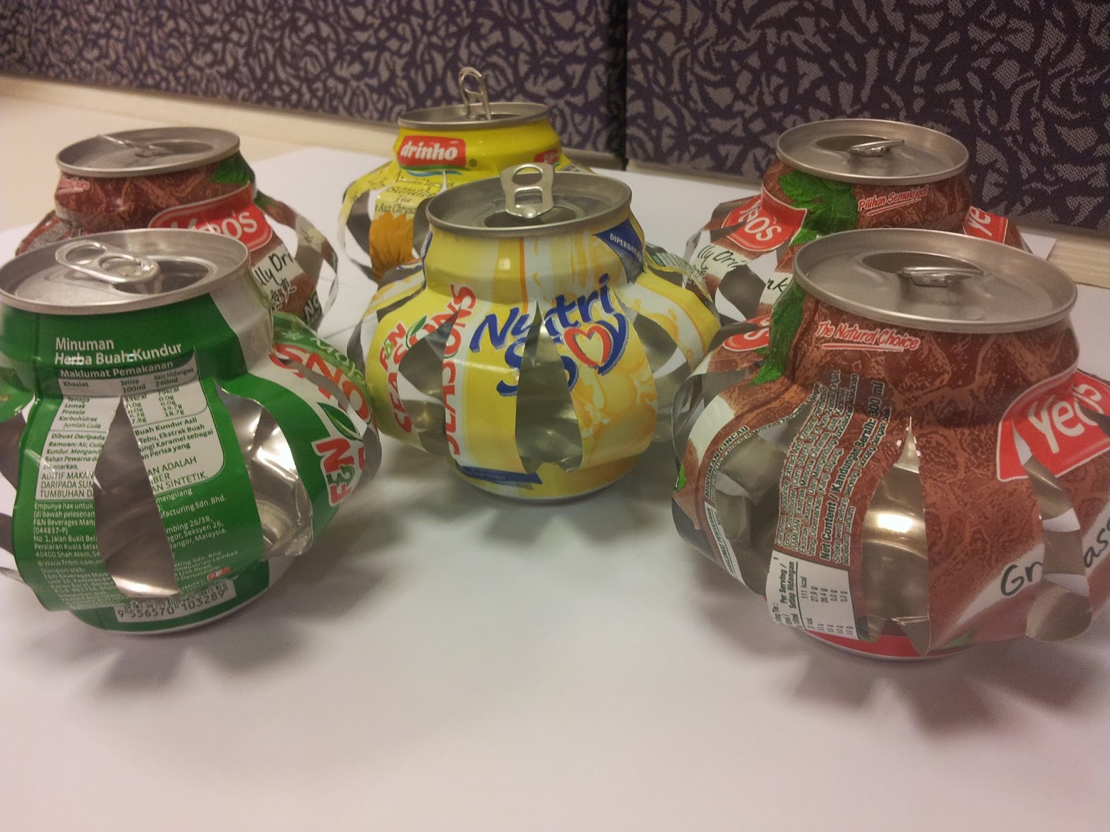 Creating Wonder the Petrosains Blog Aluminium Can Lantern