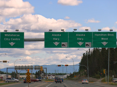 Arriving in Whitehorse