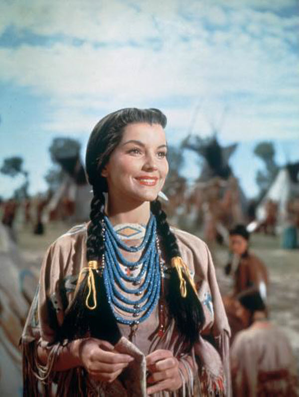 Image result for debra paget in broken arrow