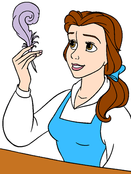 Belle Beauty and the Beast coloring.filminspector.com