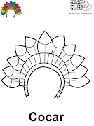 Cocar para o Dia do Índio (cocar)