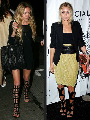 Fashion Style Diary The olsen twins Mary Kate and Ashley