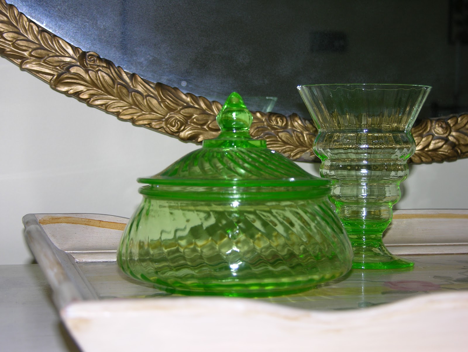 Simply Cool Stuff V is for Vaseline Glass