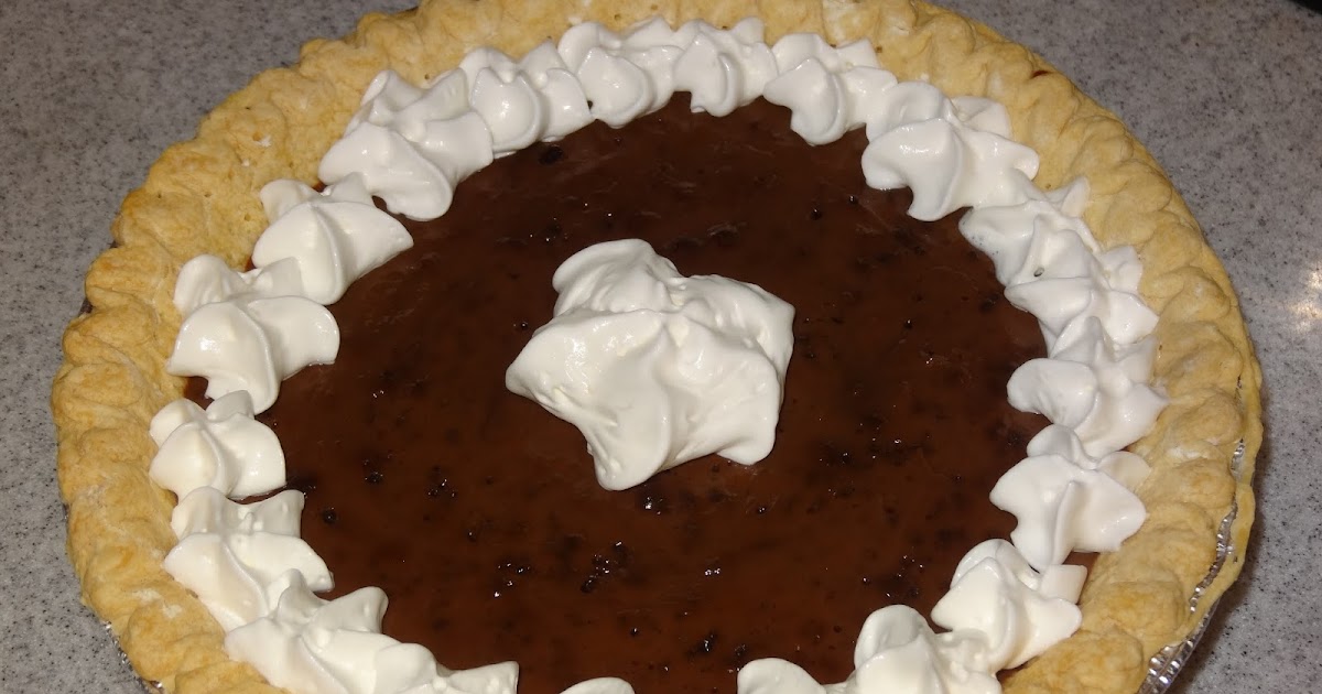What's cookin', Mom? Quick and Easy Chocolate Pie
