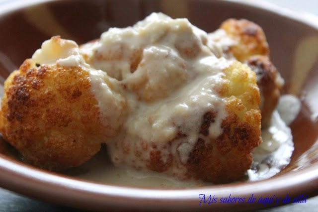 Coliflor Con Salsa Taratour / Cauliflower With Taratour Sauce
