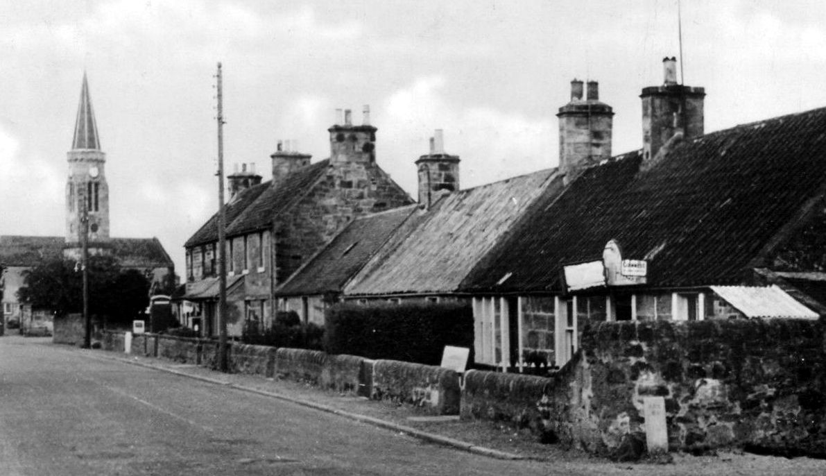 Tour Scotland Photographs Old Photograph Post Office Kingsbarns East