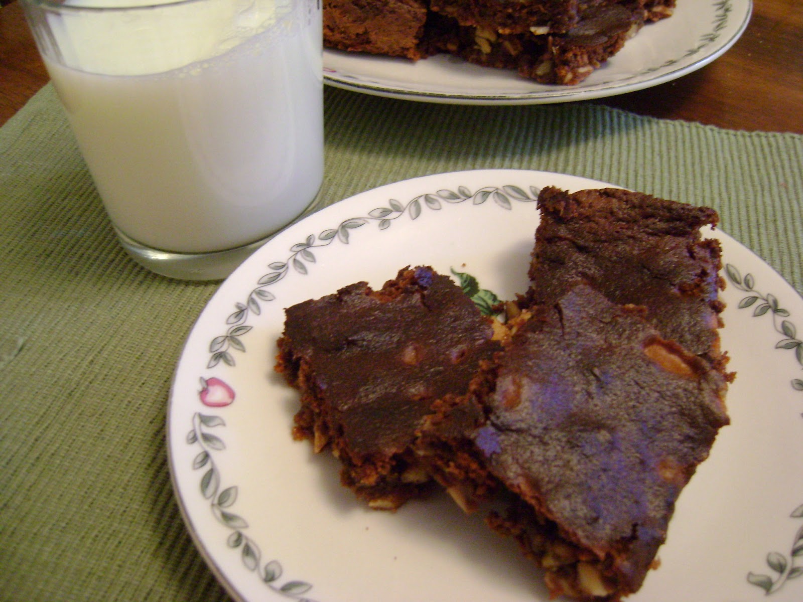A Sunflower Life Delia Smith’s Four Nut Chocolate Brownies
