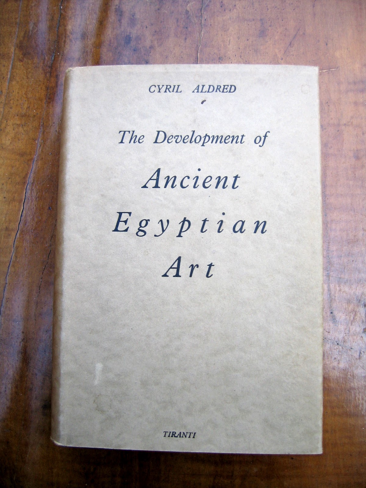 Books of Art(1) Cyril Aldred "The Development of Ancient Egyptian Art"