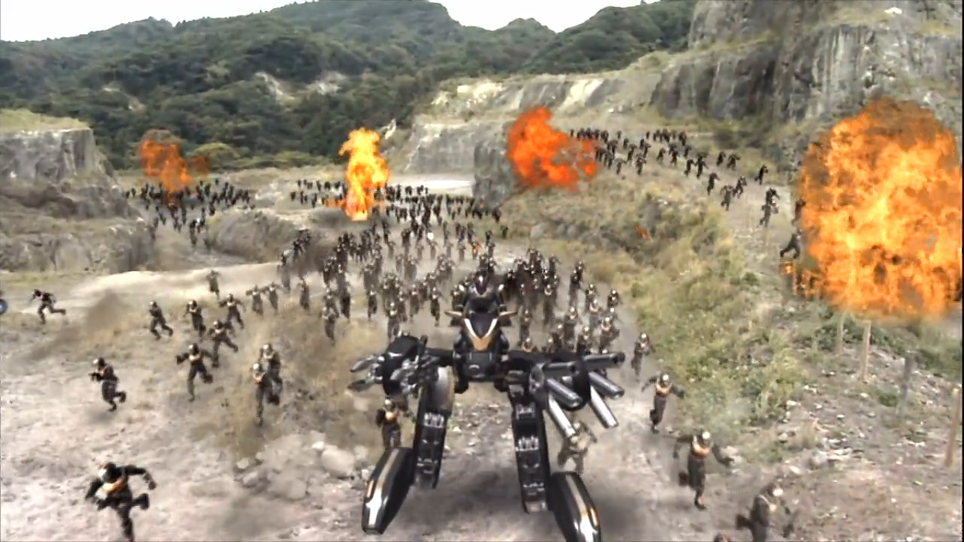 2 phe đại chiến! DESTROYERS VS TOKURANGER! - Page 2 Kamen+Rider+Decade+Rider+War