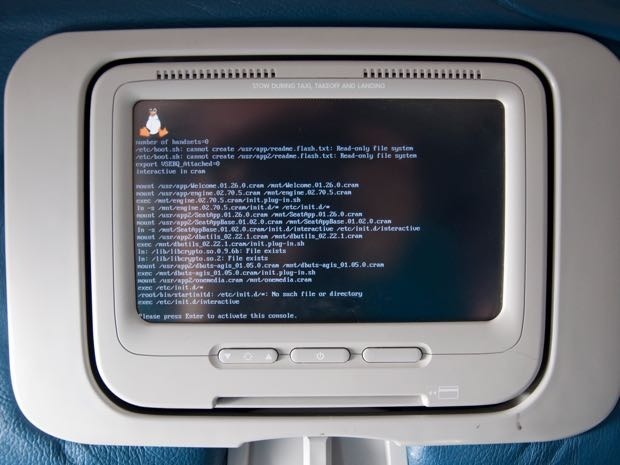 Linux em aviões