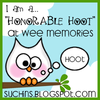 wee Memories honorable hoot  #59, #64, #79 and #80!