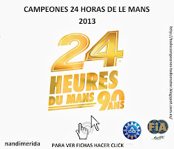 ( TODOMOTOR ) CAMPEONES 24 HORAS DE LE MANS 2013