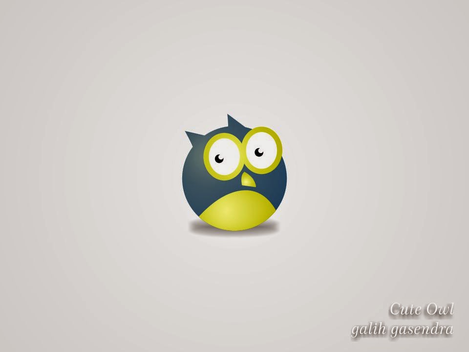 Kemal Fajar Tholomew Coreldraw Tutorial Cute Owl Burung Hantu
