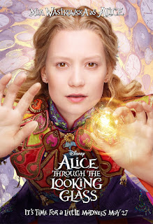 Alice Through the Looking Glass Poster Mia Wasikowska