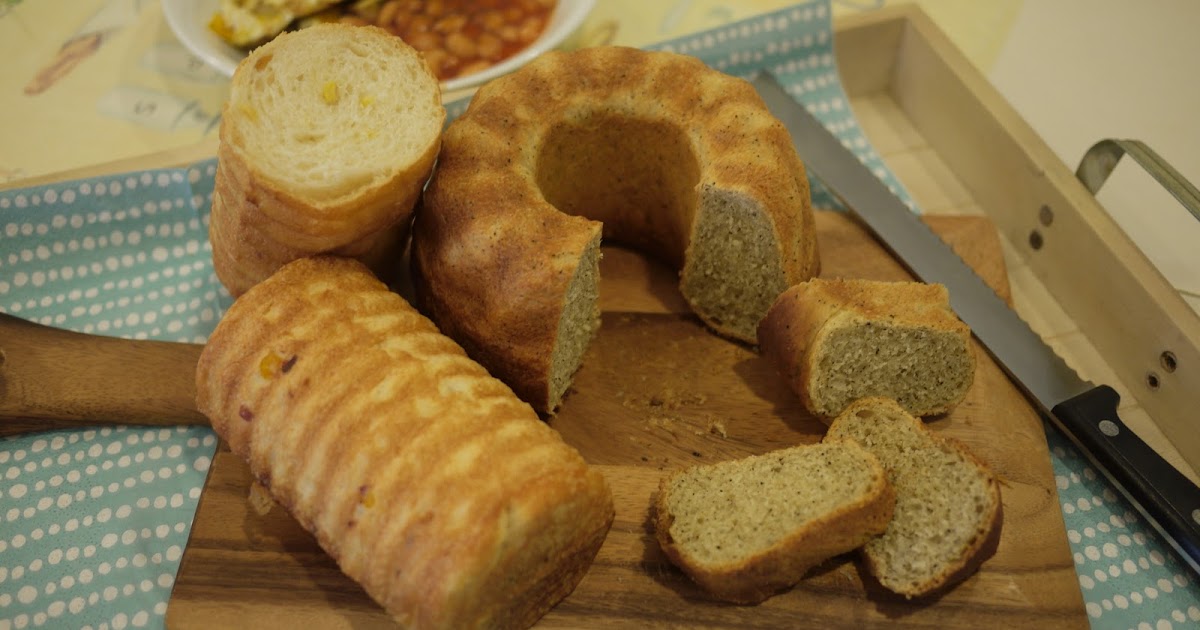 Cosy Bake Early Grey Bread & Corn Log Bread.