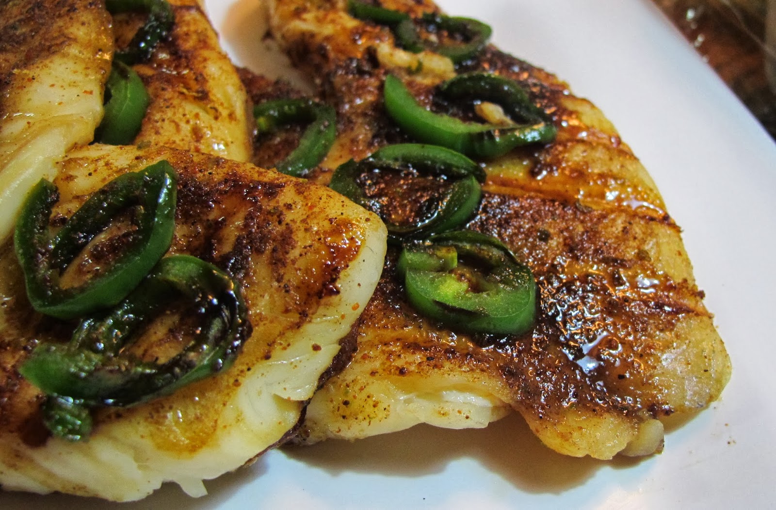 Freakin' Flabuless Southwestern Grilled Tilapia at 2.25 Points per 4