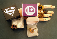 Legion of Superheroes comic plastic one size LEGION FLIGHT RING PROMO