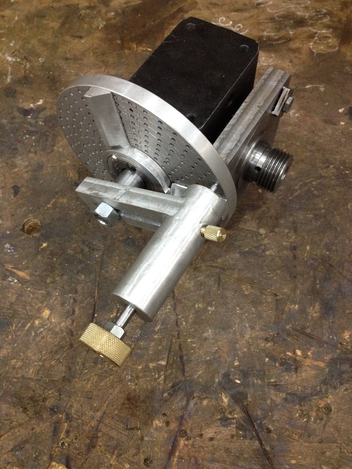 Another Day Another Project Dividing Head for Indexing and Cutting Gears