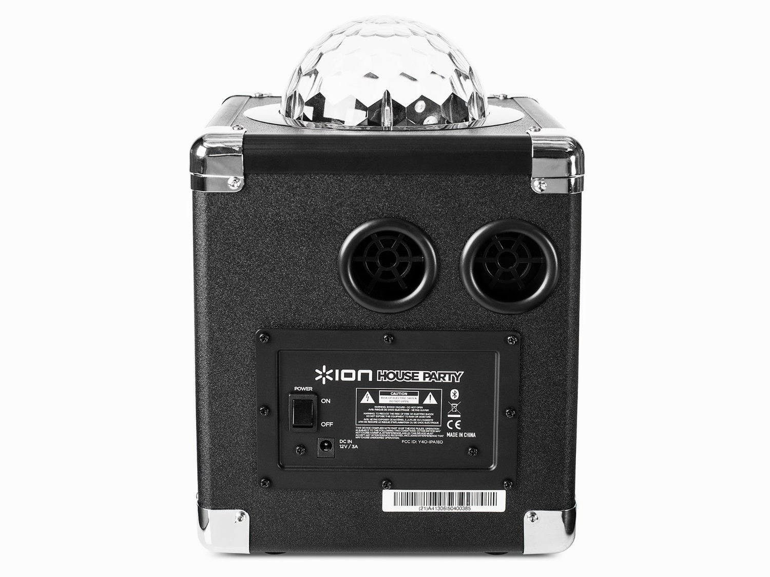 Best ION House Party Portable Sound System with BuiltIn Light Show (Black) Best Portable