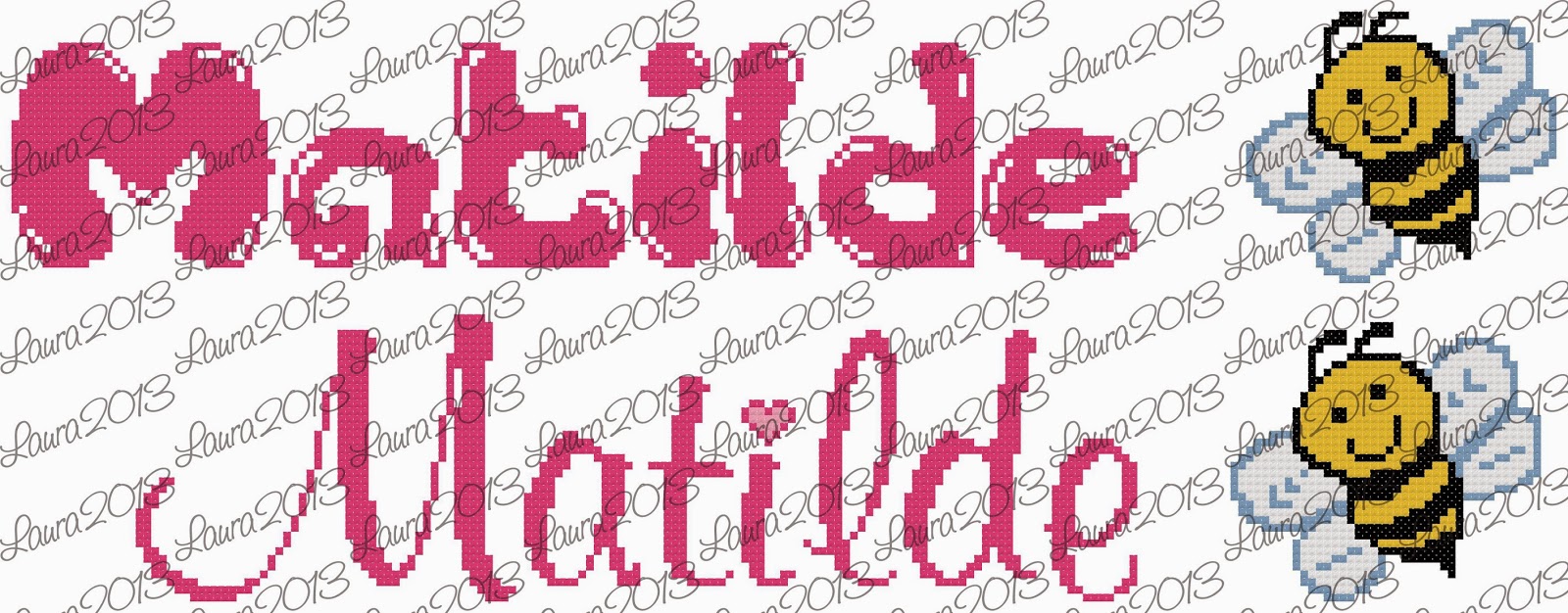 Gli schemi di Laura Set Asilo Matilde + Ape