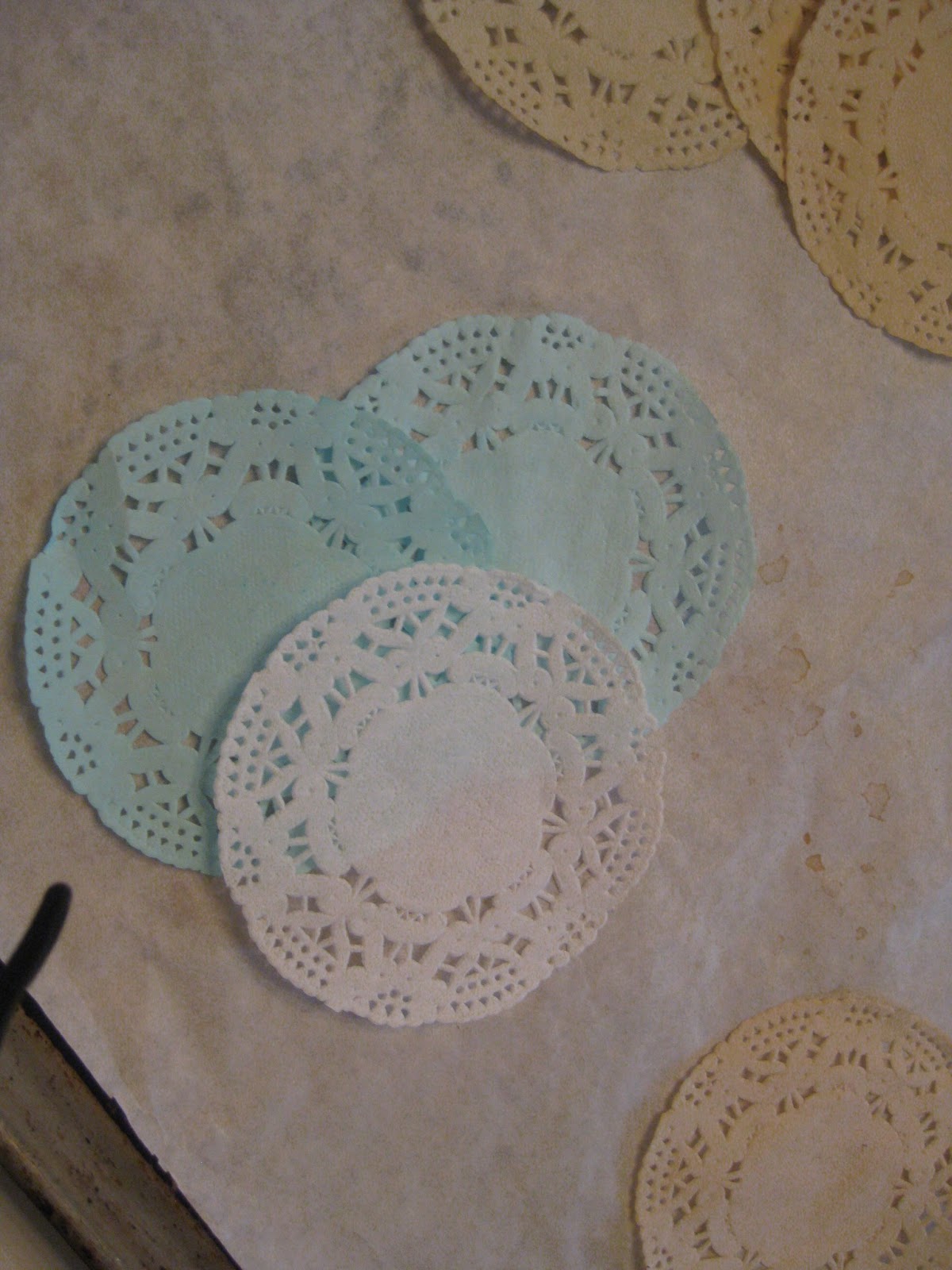 DEVOTED2DOILIES HOW TO DYE DOILIES THE EASY WAY NEW VINTAGE