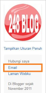 Akun email Blogger