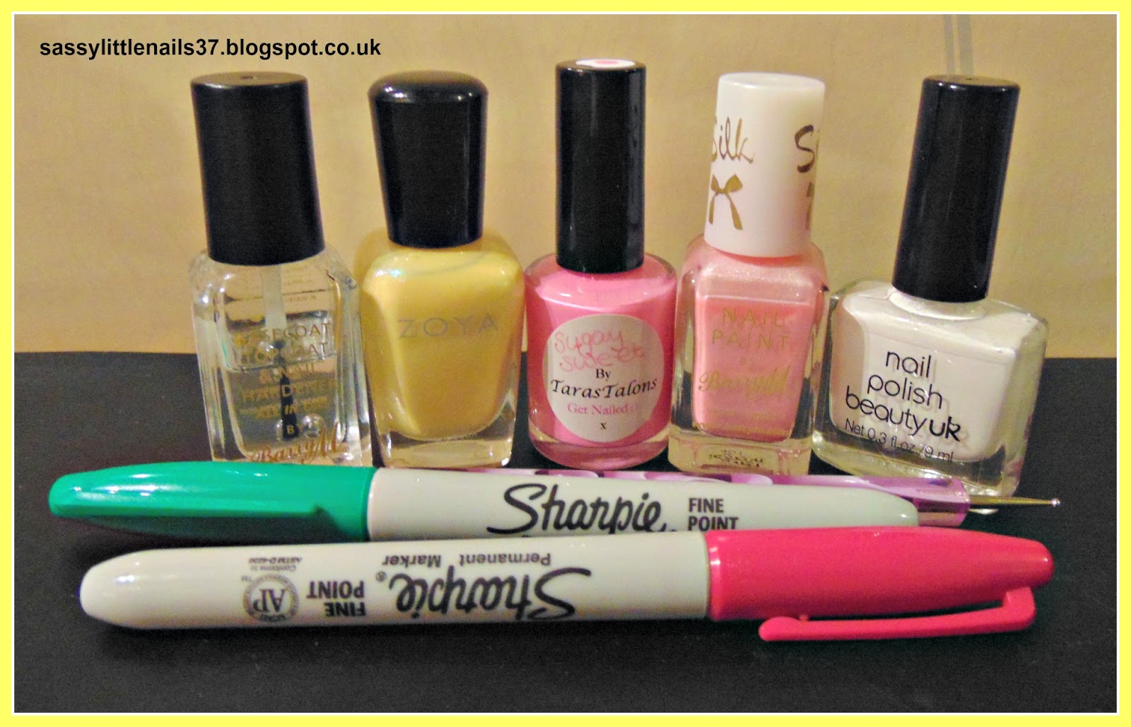 SassyLittleNails Satin fabric inspired nailart!