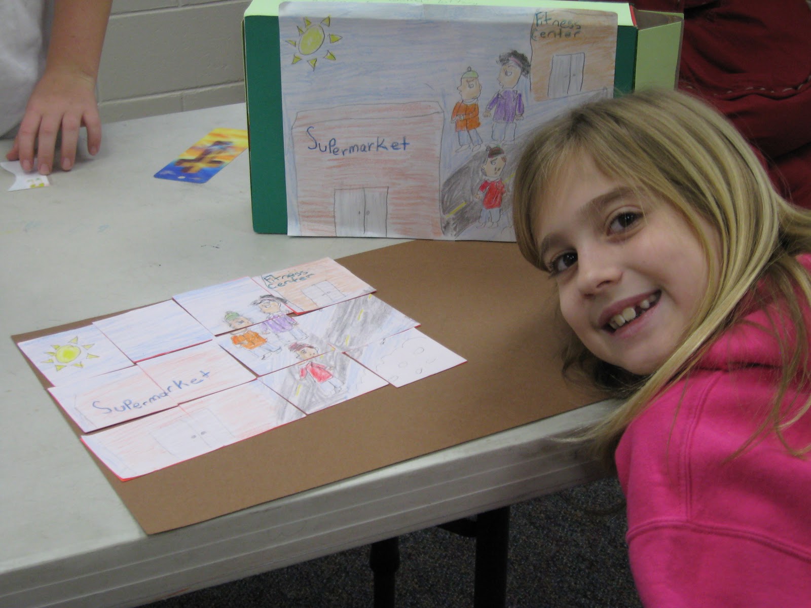 Mrs.Sanders 4th grade class Mystery Puzzle Book Report