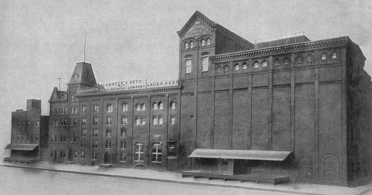 Historic Jersey City Then and Now Lembeck & Betz Brewery 9th