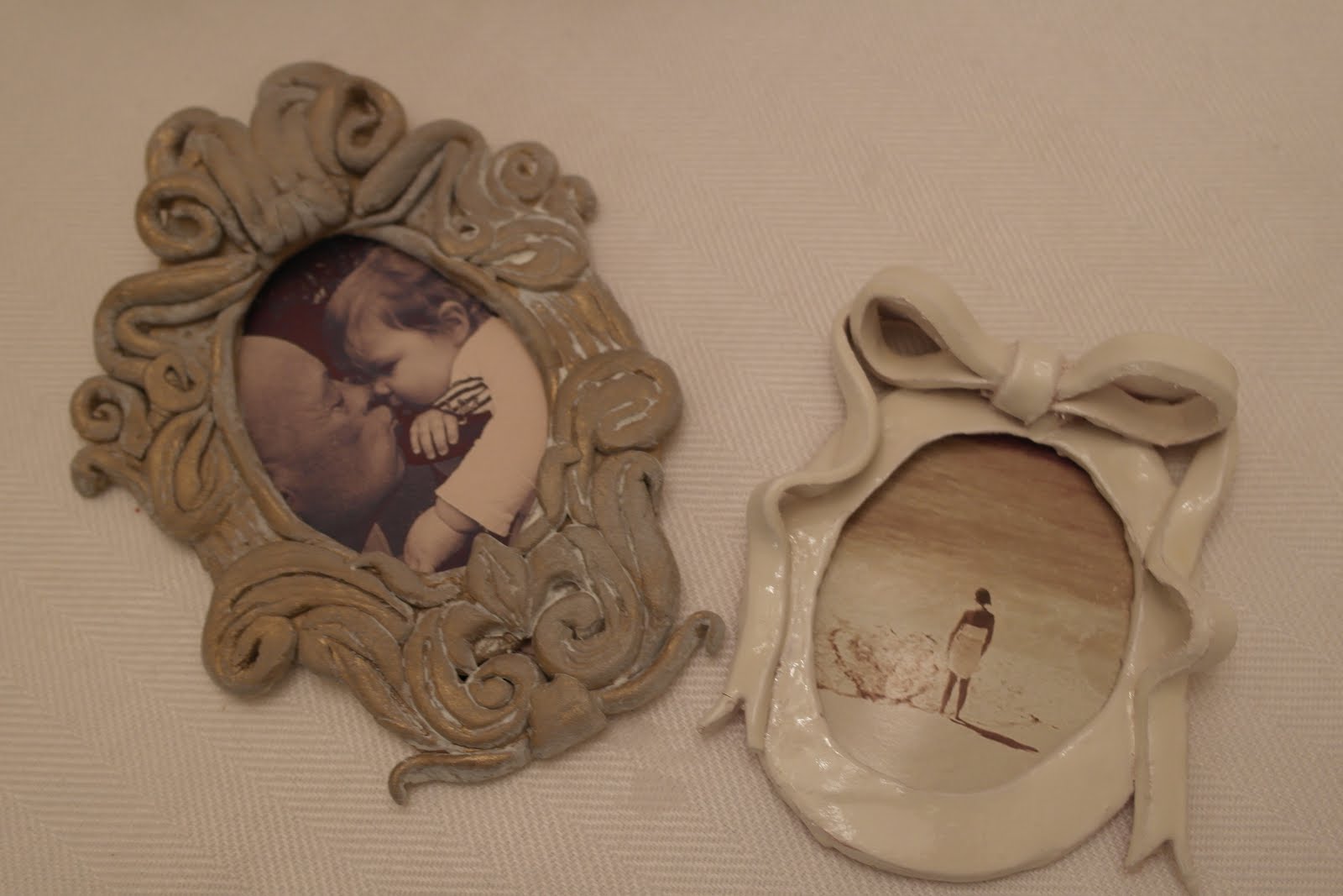 clay photo frame tutorial