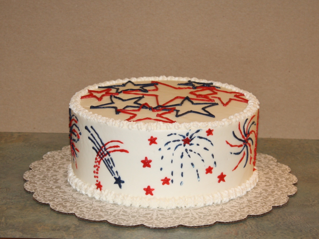Party Cakes Fireworks Cake