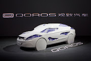 Qoros : la voiture du futur vue par les chinois (event sculpture )