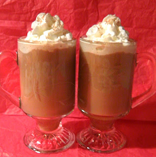 Two Thaws with whipped cream on top