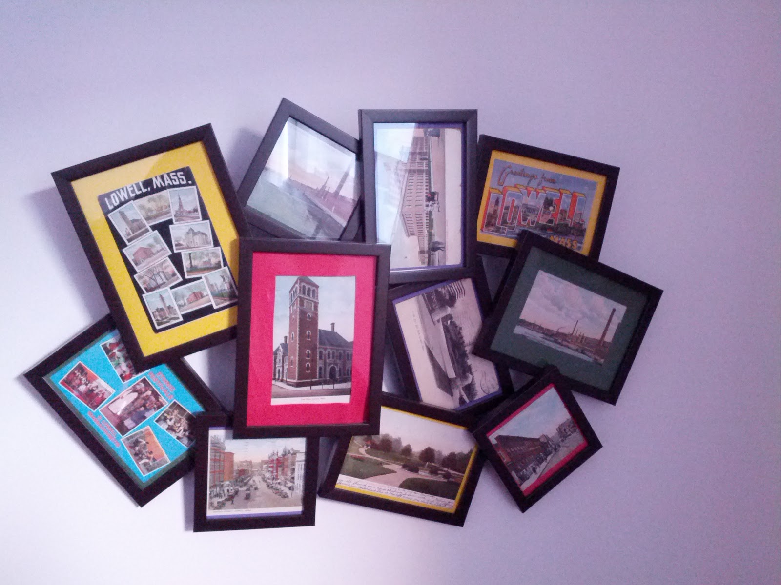 CardCow Vintage Postcard Blog MultiFrame 3D Postcard Display