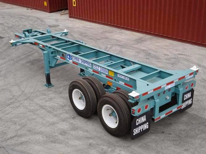 N Scale Addiction 20' Container Slider Chassis