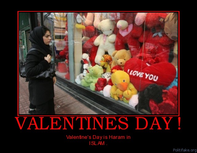 valentines muslim An islamic teacher who covers her face with a niqab has written a poem describing valentine's day as immoral the convert from western sydney also said muslim women. valentines muslim An islamic teacher who covers her face with a niqab has written a poem describing valentine's day as immoral the convert from western sydney also said muslim women.