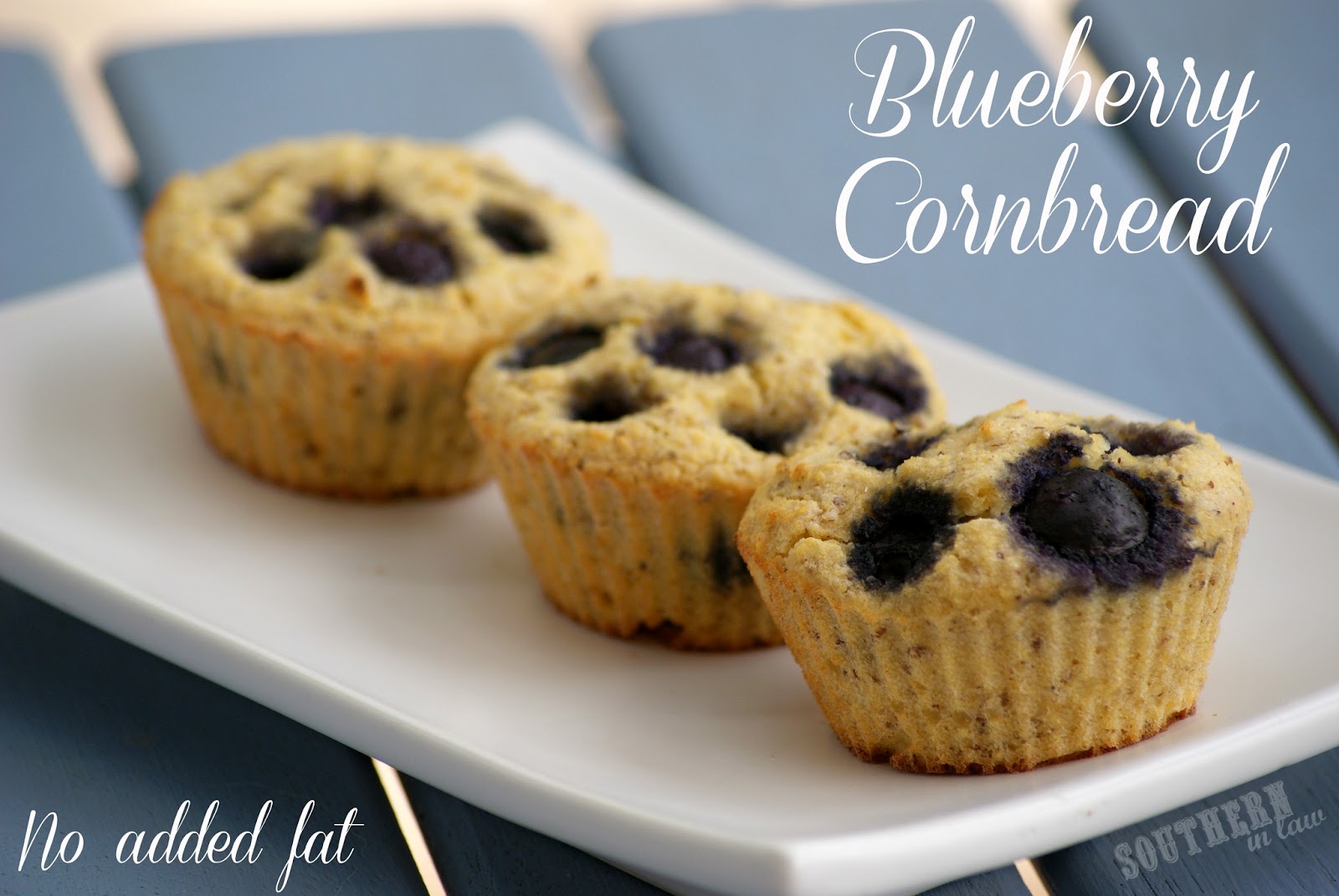 Southern In Law Recipe Blueberry Cornbread Muffins