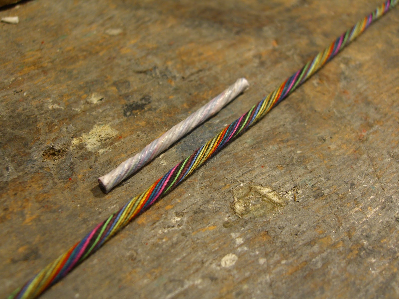 Making Firework Fuse Nitrocellulose lacquer coating your fuse