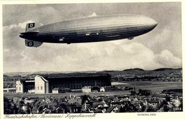 Vintage Photos of Zeppelin Airships in the early 20th
